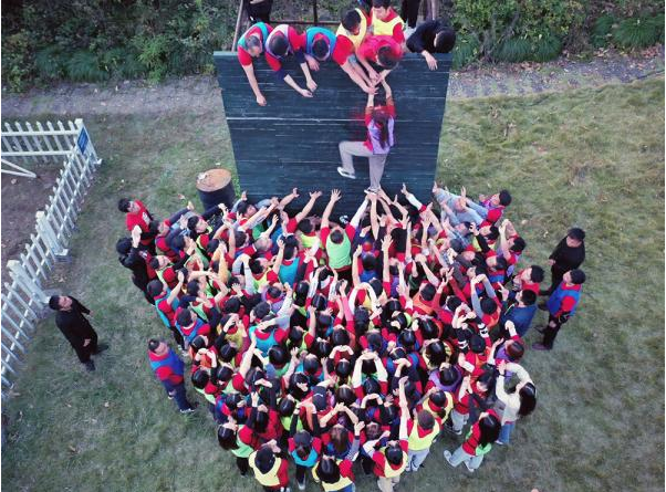 公司团建项目：毕业墙