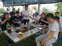 南京团建拓展趣味运动会-雨的来去