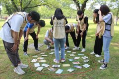 南京团建拓展趣味运动会-修理计算器