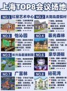 上海团建/会议/周年庆，